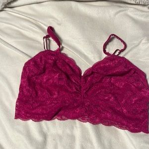Pink bralette